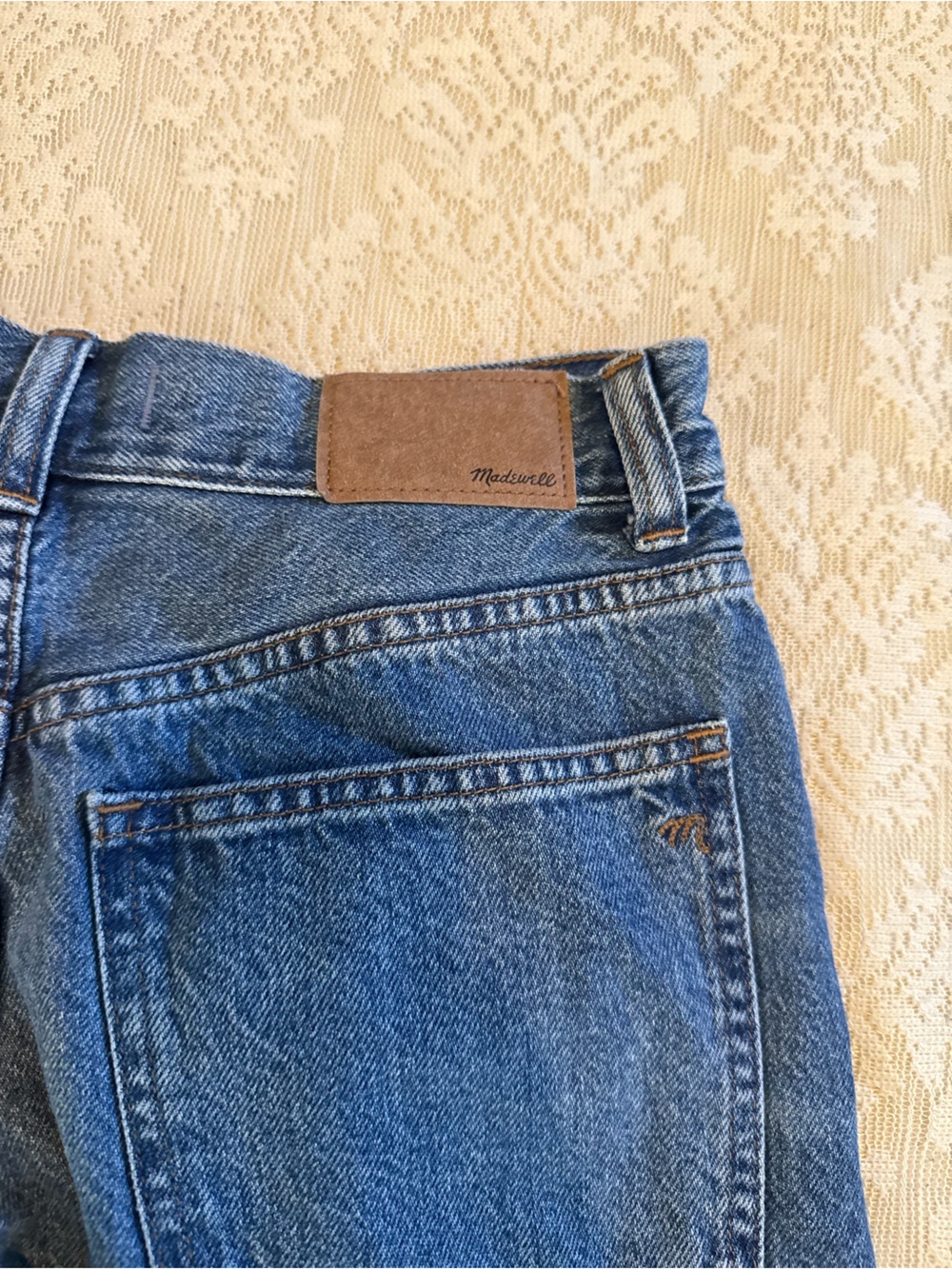 Madewell super wide leg jeans in fannin wash - Picture 10 of 12